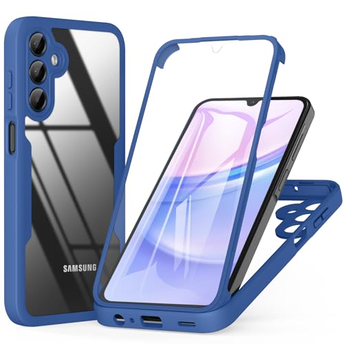 Kirnntca für Samsung Galaxy A15 5G Hülle, Stoßfest Silikon für Samsung A15 5G Handyhülle, 360° Rundumschutz Schutzhülle mit Integriertem Displayschutz, Bumper Case für Samsung Galaxy A15 von Kirnntca