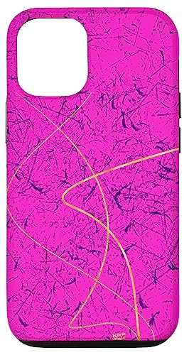 Hülle für iPhone 13 Pro Kintsugi Pink Distressed Look von Kirovair Phone