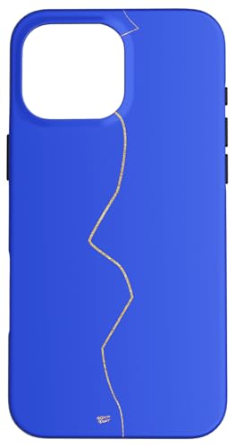 Hülle für iPhone 16 Pro Max Kintsugi 1 Blau von Kirovair Phone