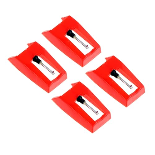 Kisangel 4 Stück Singing Needle Elektrischer Kopf Nadel Stylus Vinyl Schallplatten Plattenspieler Nadeln Ersatz Plattenspieler Nadeln Stylus Für Plattenspieler Schallplattennadel Rot Kisangel 4 Stück Singing Needle Elektrischer Kopf Nadel Stylus Vinyl Schallplatten Plattenspieler Nadeln Ersatz Plattenspieler Nadeln Stylus Für Plattenspieler Schallplattennadel Rot von Kisangel