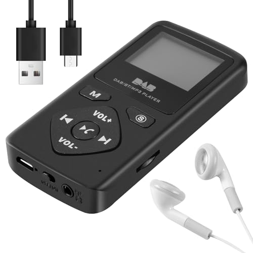 Kissmii / Digitalradio Bluetooth 4.0 PersöNliche Tasche FM Mini Tragbarer Radio KopfhöRer MP3 Micro-USB für zu Hause von Kissmii