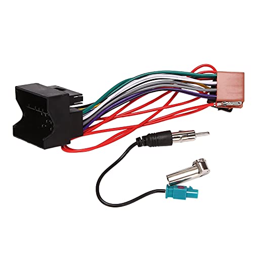 Kissmii Auto Radio Audio Strom Kabel Baumkabel für 207 307 407 für C2 C5 Radio Antennen Kabel Adapter von Kissmii