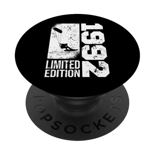 Kitesurfing Geburtstag Jahrgang 1992 geboren Kitesurfer PopSockets Klebender PopGrip von Kitesurfing Zubehör Geschenke Shirts