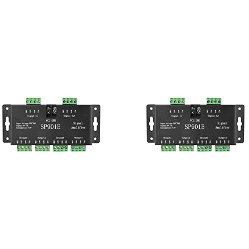 Kiudduy 2X SP901E LED Pixel SPI Signal Verstärker Repeater Adressierbarer LED Streifen und Farbe Programmierbares LED von Kiudduy