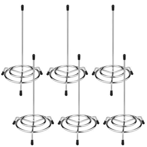 Kivvlbzeq Ticket-Stabber für Restaurant, 6 Stück Ticket-Quittungshalter, Scheckspindel, Bestellspieß für Papiernotizen in Küche und Büro von Kivvlbzeq