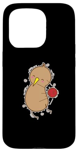 Hülle für iPhone 15 Pro Kiwi Bird spielt Dodgeball von Kiwi Bird Kiwi Fruit Fruit Ratite Maori New