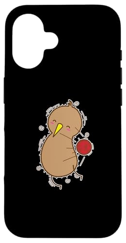 Hülle für iPhone 16 Kiwi Bird spielt Dodgeball von Kiwi Bird Kiwi Fruit Fruit Ratite Maori New