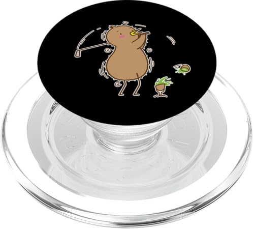 Kiwi spielt Golf PopSockets PopGrip für MagSafe von Kiwi Bird Kiwi Fruit Fruit Ratite Maori New