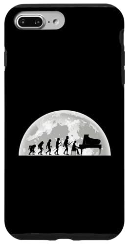 Klavierspieler Evolution Klavier Hülle für iPhone 7 Plus/8 Plus von Klavier Pianp Pianist Klaviernspieler