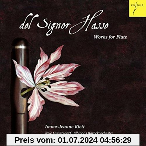 Del Signor Hasse-Werke für Flöte von Klett