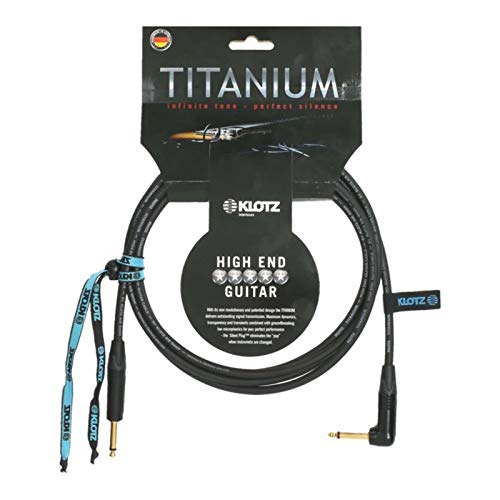 Klotz TI-0600PR Titanium Instrumentenkabel, 6 m, Instrumentenkabel von Klotz