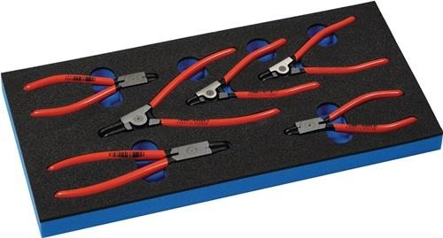 Knipex Werkzeugmodul 6-tlg.1/3-Modul Innen/Außenringe J0-21/A0-21 Knipex-Werk von Knipex-Werk