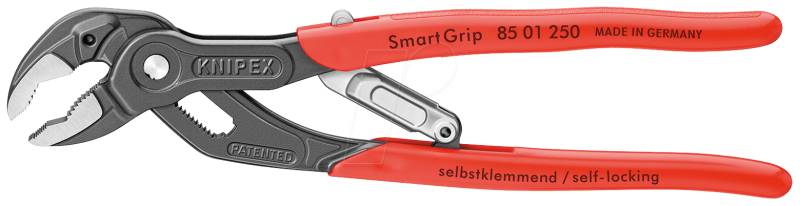 KN 85 01 250 - Wasserpumpenzange, SmartGrip®, 250 mm von Knipex