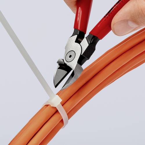 Knipex 72 01 140 Werkstatt Kunststoffseitenschneider ohne Facette 140mm von Knipex