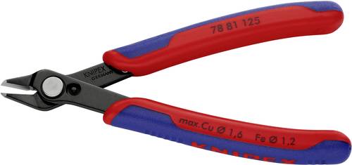 Knipex Super-Knips 78 81 125 Elektronik- u. Feinmechanik Printzange mit Facette 125mm von Knipex