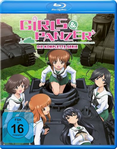 Girls & Panzer - Die komplette Serie (Volume 1-3 + OVA) [Blu-ray] von KSM Anime