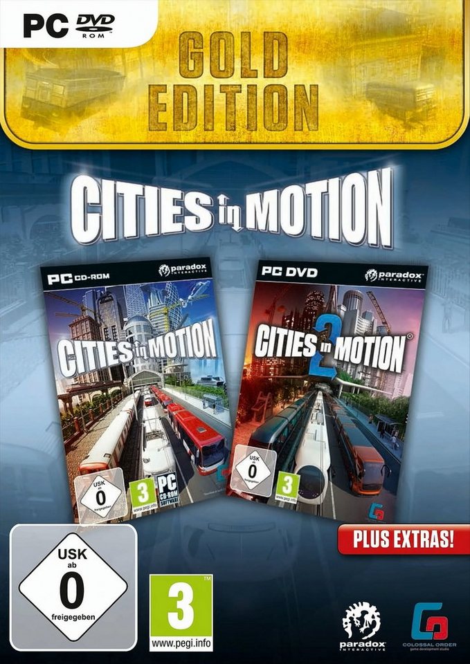 Cities In Motion 1+2 Gold PC von Koch Media