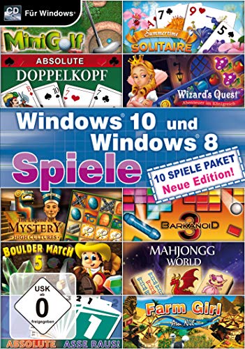 Windows 10 und Windows 8 Spiele - Neue Edition (PC) von Koch Media