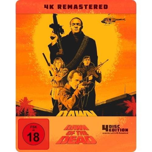 Zombie - Dawn of the Dead      (Steelbook) (4K-UHD + 3 Blu-rays) von KochMedia