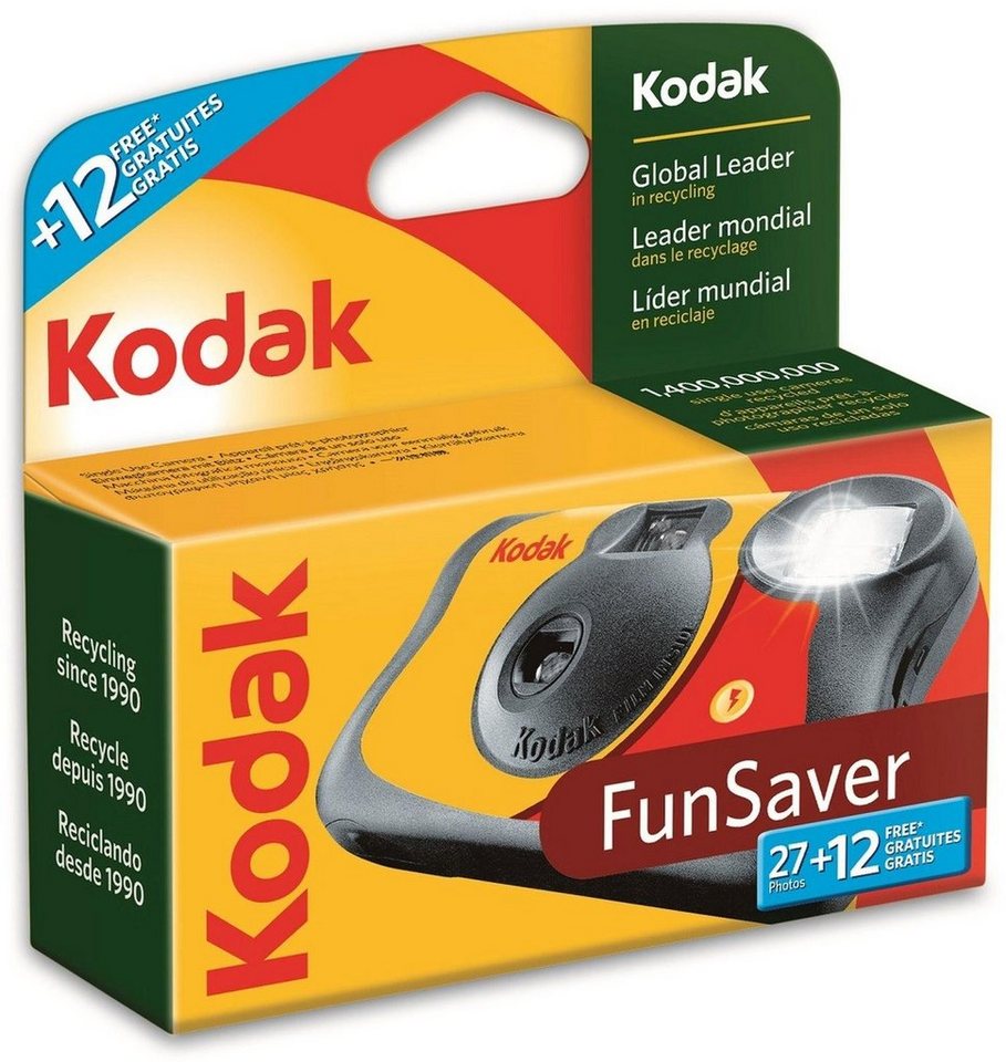 Kodak Fun Saver 27+12 ISO 800 Einwegkamera Kompaktkamera von Kodak