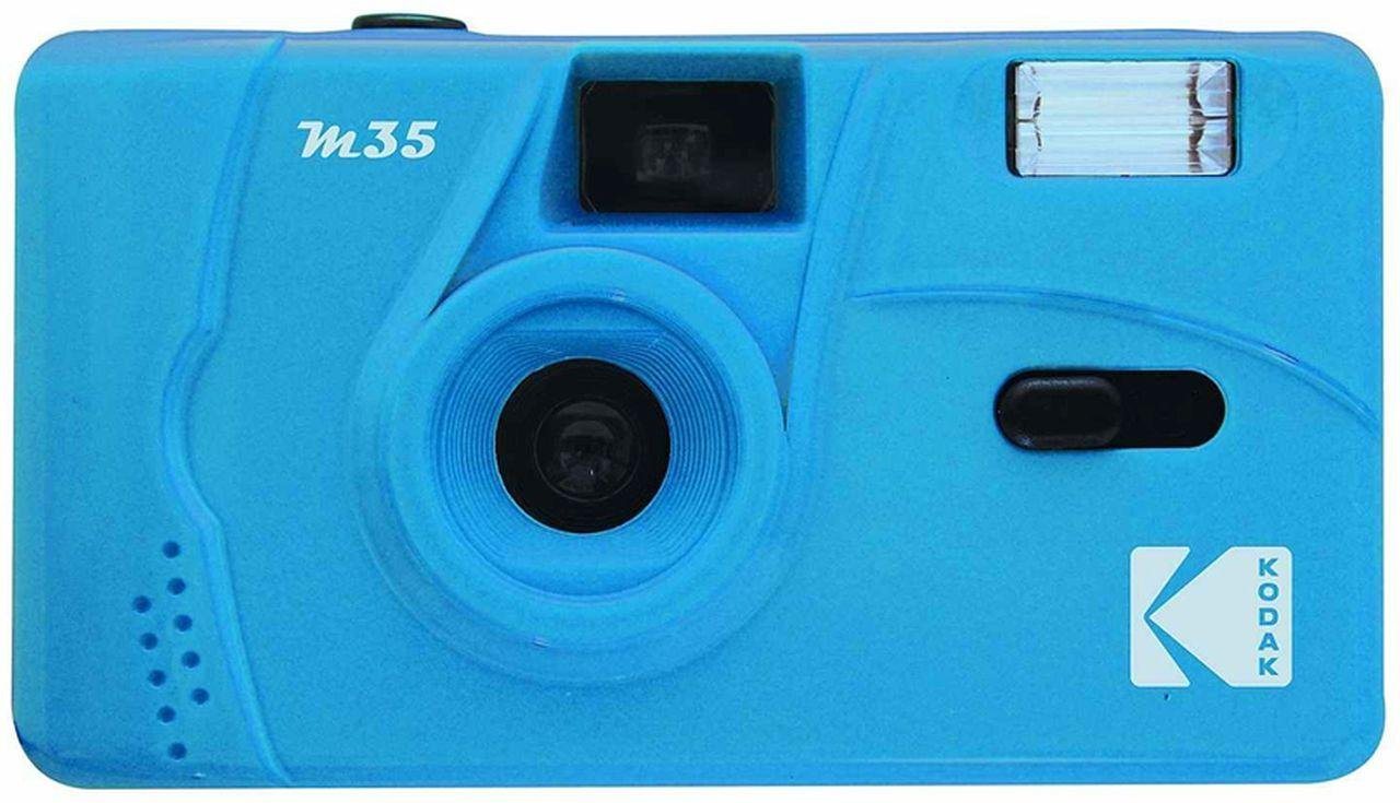 Kodak M35 Kamera cerulean blue Kompaktkamera von Kodak