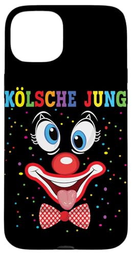 Hülle für iPhone 15 Plus Clown Karneval Kostüm Clownskostüm Faschingskostüme Kinder von Kölsche Jung Clown Karneval Kostüm Clownskostüm