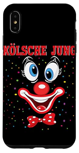 Hülle für iPhone XS Max Clown Karneval Kostüm Clownskostüm Faschingskostüme Kinder von Kölsche Jung Clown Karneval Kostüm Clownskostüm