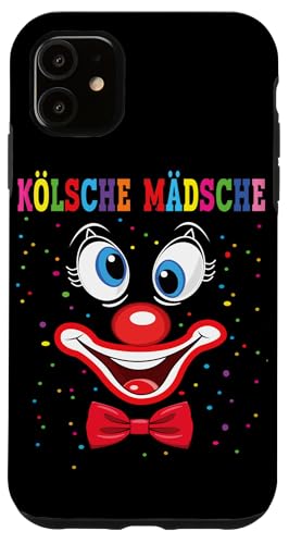 Hülle für iPhone 11 Clown Karneval Kostüm Clownskostüm Faschingskostüme Kinder von Kölsche Mädsche Clown Karneval Kostüm Clownskostüm