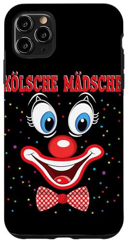 Hülle für iPhone 11 Pro Max Clown Karneval Kostüm Clownskostüm Faschingskostüme Kinder von Kölsche Mädsche Clown Karneval Kostüm Clownskostüm