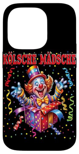 Hülle für iPhone 14 Pro Clown Karneval Kostüm Clownskostüm Faschingskostüme Kinder von Kölsche Mädsche Clown Karneval Kostüm Clownskostüm