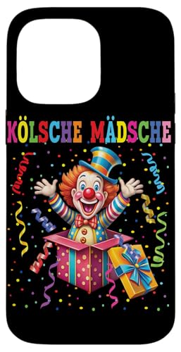 Hülle für iPhone 14 Pro Max Clown Karneval Kostüm Clownskostüm Faschingskostüme Kinder von Kölsche Mädsche Clown Karneval Kostüm Clownskostüm