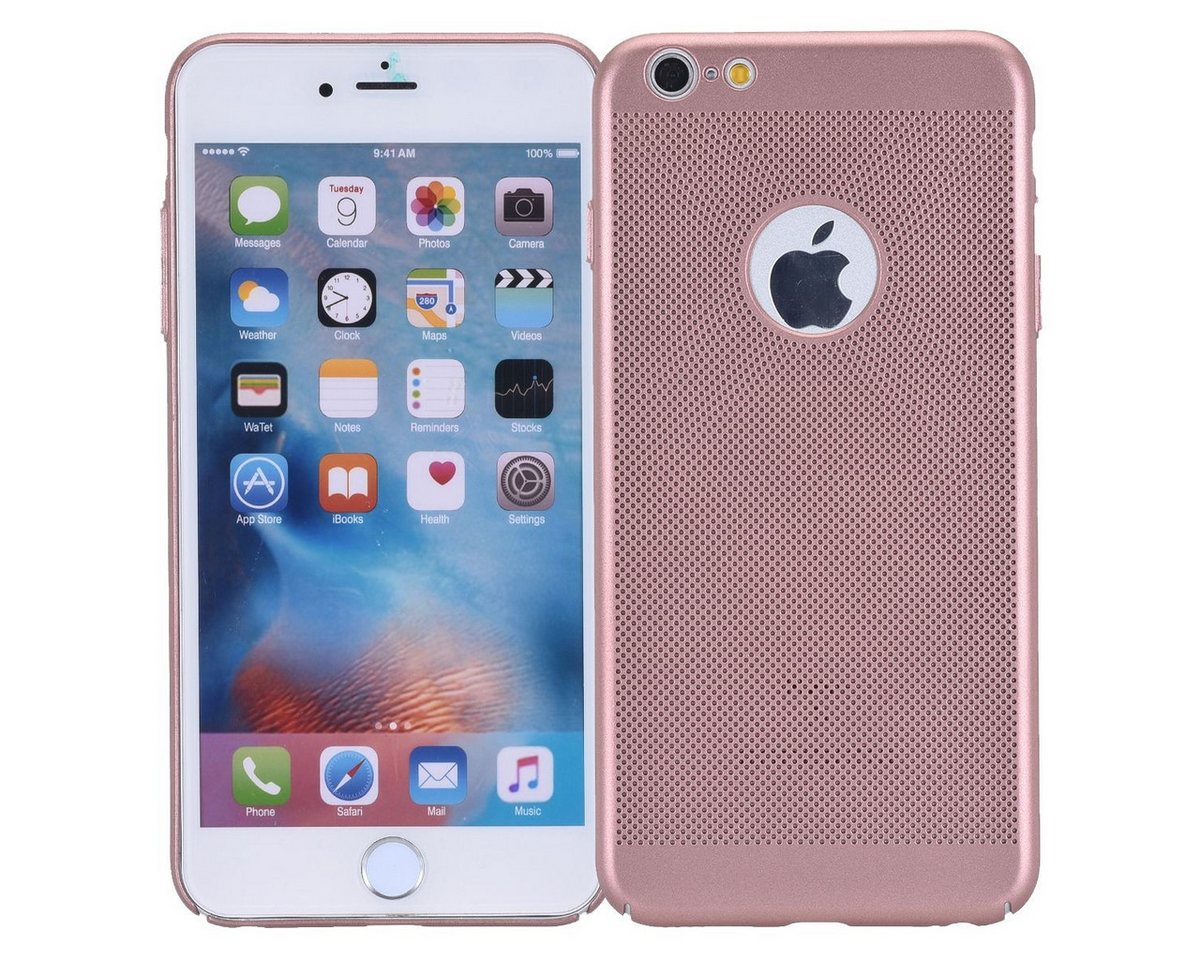 König Design Handyhülle Apple iPhone 8 Plus, Apple iPhone 8 Plus Handyhülle Backcover Rosa von König Design