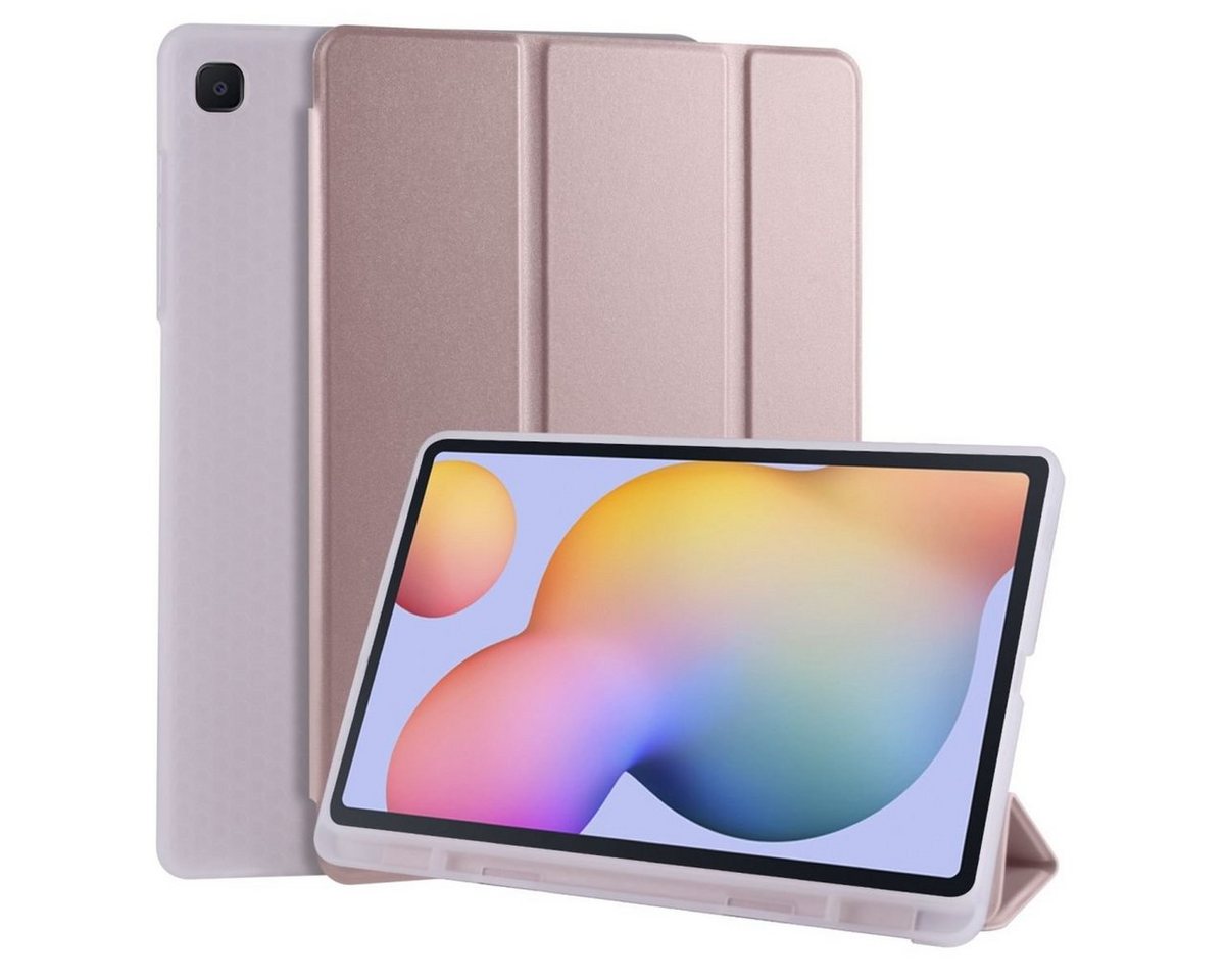 König Design Tablet-Hülle Samsung Galaxy Tab S6 Lite, Samsung Galaxy Tab S6 Lite Schutzhülle Tablet-Hülle Rosa von König Design