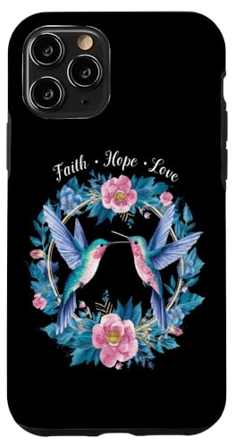 Hülle für iPhone 11 Pro Schnabel Brüten Nestbau Balzritual Singvogel Natur von Kolibri Vogel Nektar Flügel Federkleid Blumen