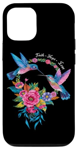 Hülle für iPhone 12/12 Pro Schnabel Brüten Nestbau Balzritual Singvogel Natur von Kolibri Vogel Nektar Flügel Federkleid Blumen