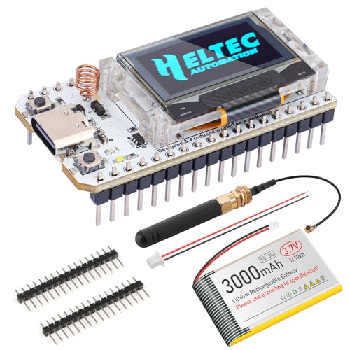 ESP32 LoRa V3-Modulplatine mit 3000 mAh-Akkusatz – mit 863–928 MHz-Antenne und SX1262 LoRa V3-Geräten für Meshtastic AR duino LoRawan IOT von Kolrid