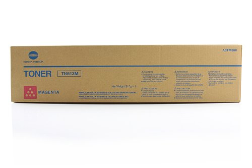 Original Konica Minolta A0TM350 / TN613M Toner (magenta, ca. 30.000 Seiten) für Bizhub C 452, 552, 652 von Konica Minolta