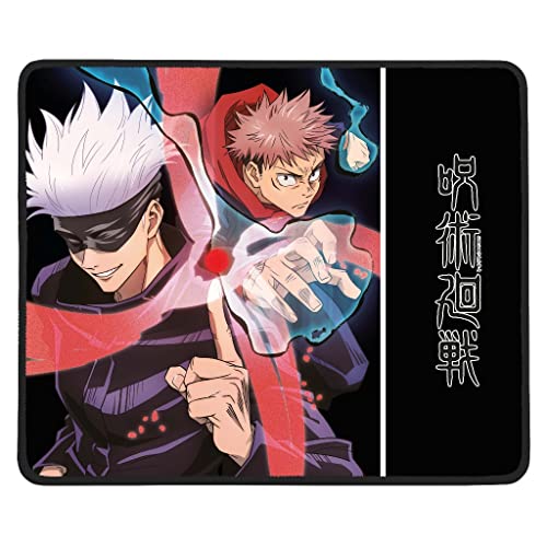 Konix Jujutsu Kaisen Gaming - Mauspad 32 x 27 cm - rutschfeste Basis - Motiv Gojo und Yuji von Konix