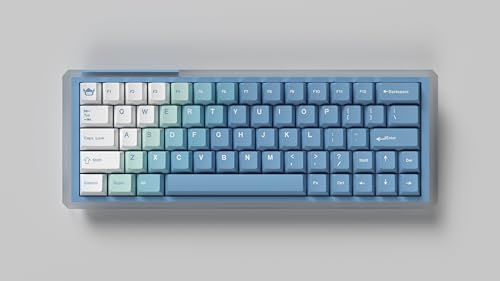 Kono Store GMK Yeeti Tastenkappen-Set für mechanische Tastaturen, Doubleshot ABS, offizielles GMK (Neuheiten) von Kono Store