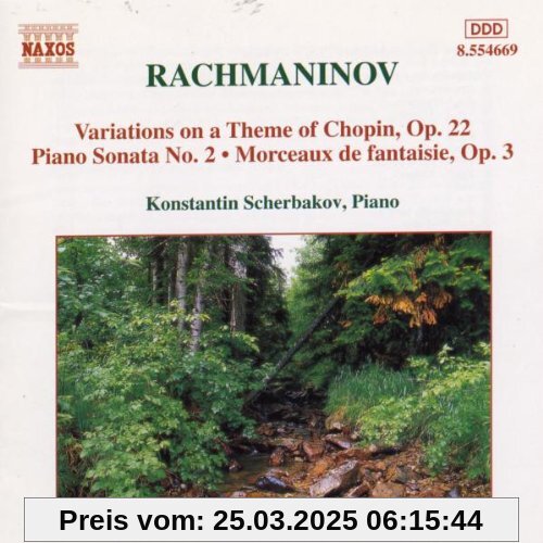 Klaviersonate Nr. 2/Variationen von Konstantin Scherbakov