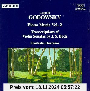 Die Klavierwerke Vol. 2 (Bach-Transkriptionen) von Konstantin Sherbakov