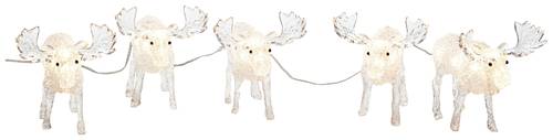 Konstsmide 6241-103 Acryl-Figur EEK: G (A - G) Elch Warmweiß LED Weiß von Konstsmide