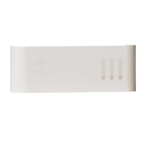 Koolenry An der Wand Montiertes Regal für Kabellosen WLAN-Router, Aufbewahrungsbox, Router-Rack, Kabel-Stromhalterung, Organizer-Box für Wohnzimmer B Koolenry An der Wand Montiertes Regal für Kabellosen WLAN-Router, Aufbewahrungsbox, Router-Rack, Kabel-Stromhalterung, Organizer-Box für Wohnzimmer B von Koolenry