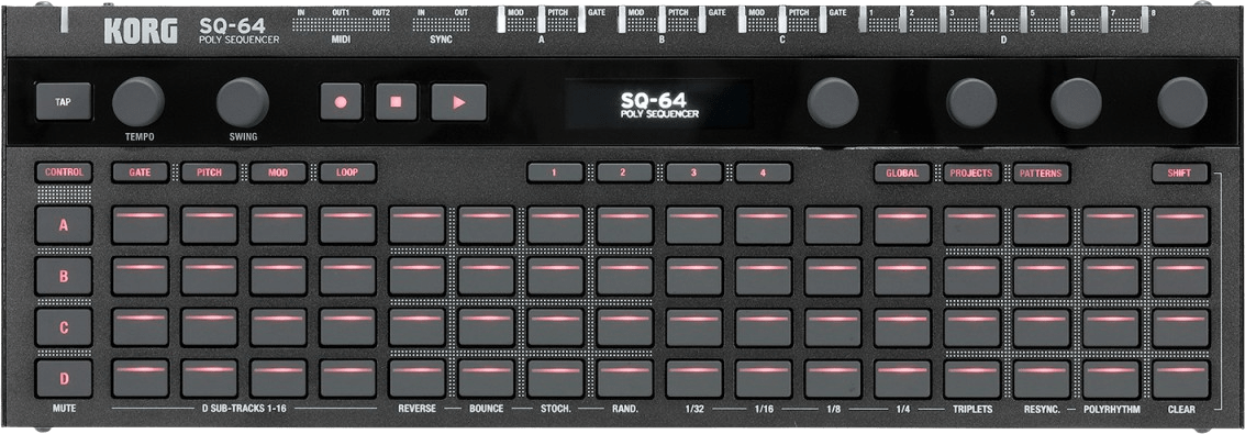 Korg SQ-64 Polyphoner Step-Sequenzer von Korg