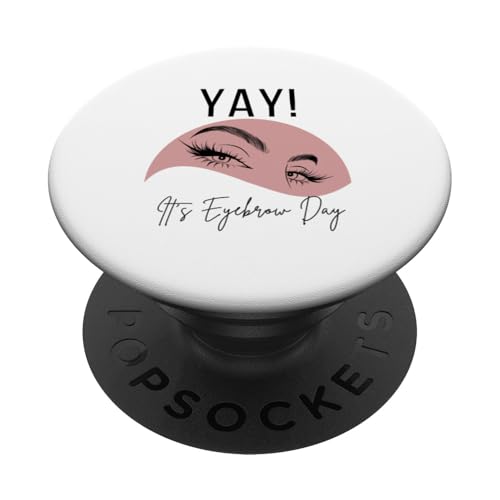 Augenbrauen Stylist - Eyebrow artist - Augenbrauen Designer PopSockets mit austauschbarem PopGrip von Kosmetikerin kreirt Microblading Augenbrauen