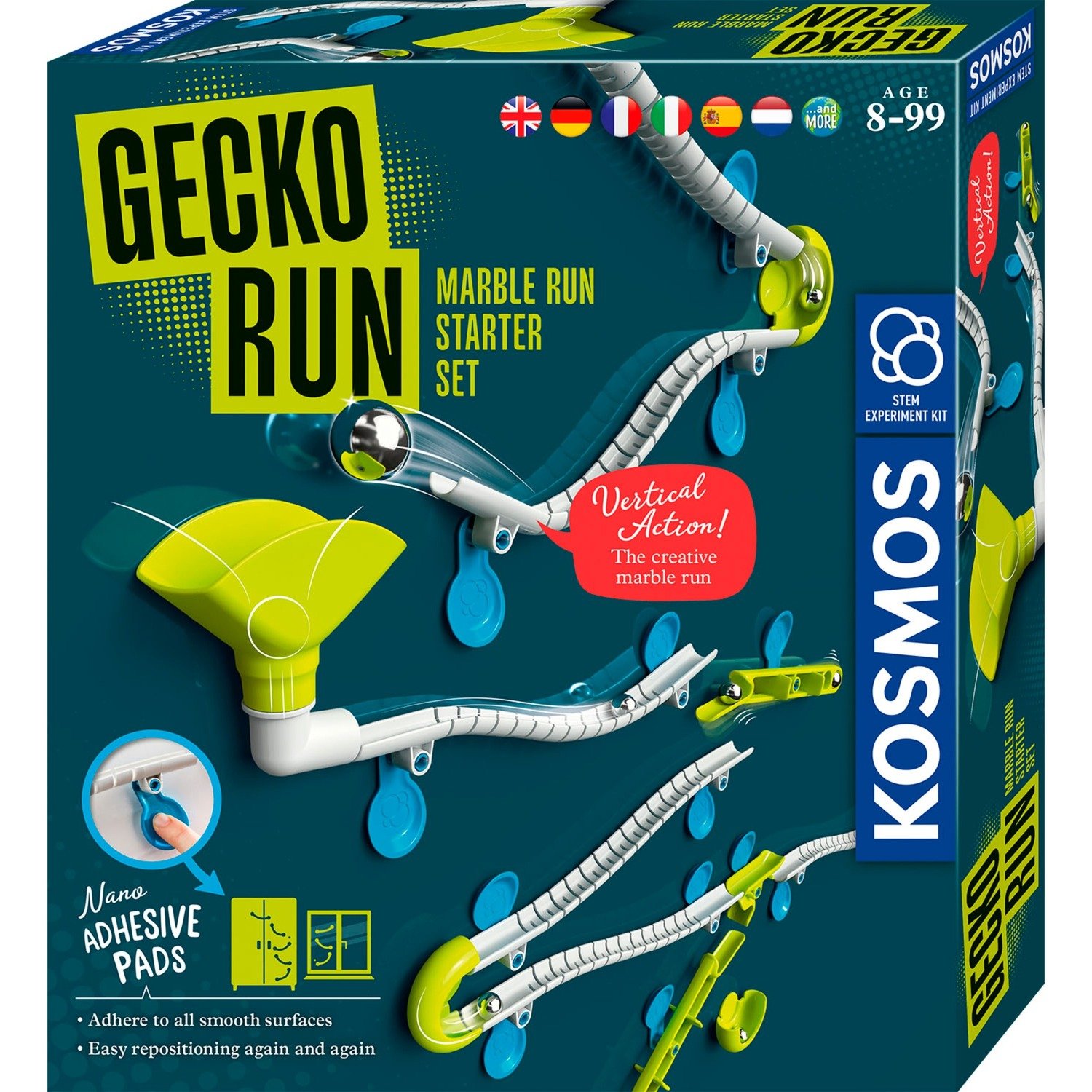 Gecko Run - Marble Run Starter Set V1, Kugelbahn von Kosmos