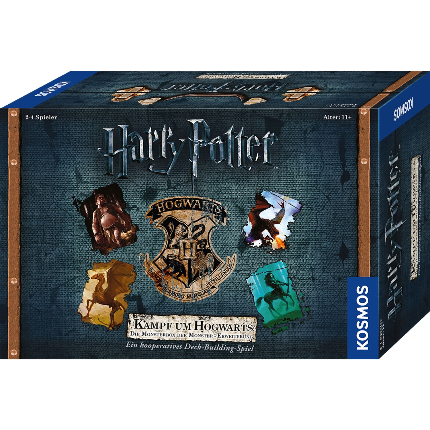 Harry Potter - Der Kampf um Hogwarts - Die Monsterbox der Monster, Kartenspiel von Kosmos