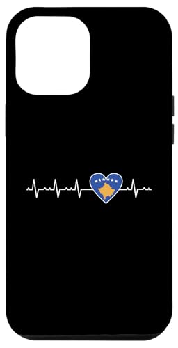 Hülle für iPhone 12 Pro Max Kosovo Heartbeat Wear Kosova Pride Kosovo von Kosovo Flag Design Proud Kosovar Albanian