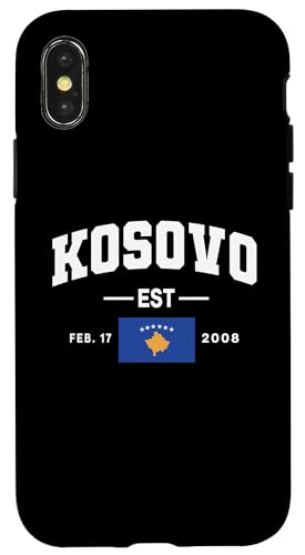 Hülle für iPhone X/XS Kosovo Est Februar 17 2008 Kosova Pride Kosovë Independence von Kosovo Flag Design Proud Kosovar Albanian