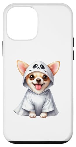 Hülle für iPhone 12 mini Halloween-Kostüm lustiger Geisterhund von Kostüm für Halloween lustiger Geisterhund